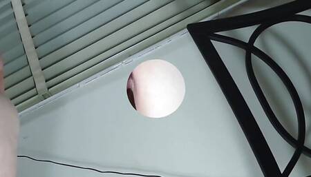 Horny BBW blonde fucking big wet juicy pussy with huge dildos (girl masturbating)