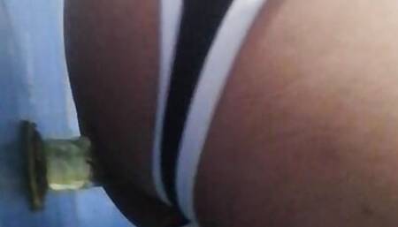 Playing with my dildo