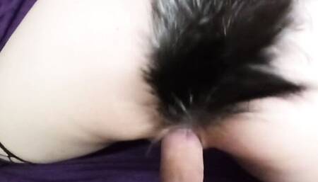 WHAT IS UNDER THE TAIL OF THE CHANTERELLA?