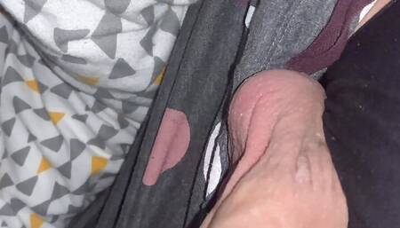 A slow on off edge fem boy crossdresser wank orgasm denial