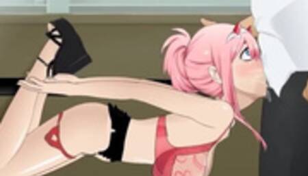 Darling in the Franxx Zero Two hentai animation Compilation Fuck