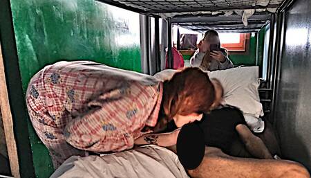 HOSTEL ADVENTURE WITH TWO BITCHES.