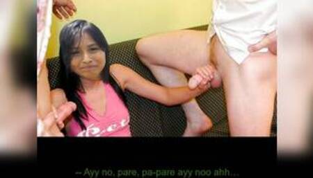 Cielo Yamile Riveros caballero su debut despues de clases