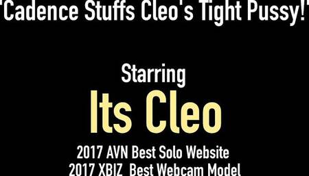 Its Cleo Live featuring Cadence Lux and Real Cleo's hd clip