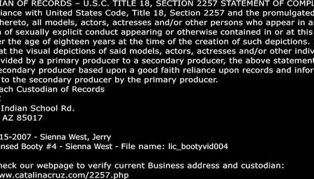 Adroit Sienna West and Jerry at big tits porn