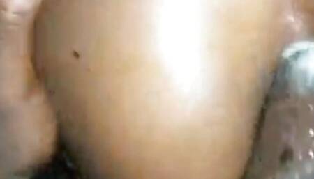 Intense fuck with my sister-in-law and surprise anal.  I penetrate her deeply doggy style until anal creampie.