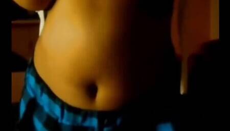 Desi Babe Strips Teasing
