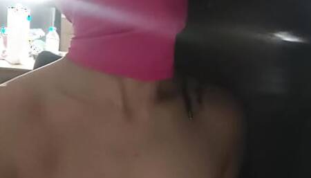 Asian Korean slut suck white big dick taking selfie Onlyfans kimchipizza