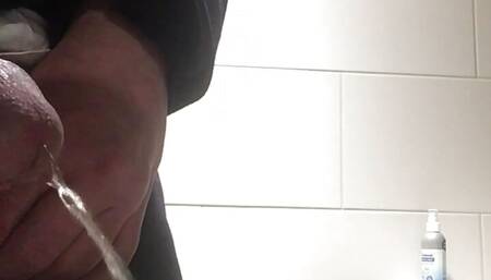 Whore is pissing