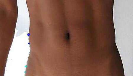 Walking Naked on terrace