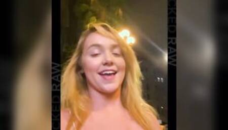 BLACKEDRAW Blonde Hottie tourist finds big black cock in the long city 2