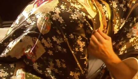 Gianna Lynn gives pleasure to a hard Samurai