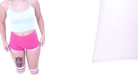 Gorgeous Skylar's casting couch x scene