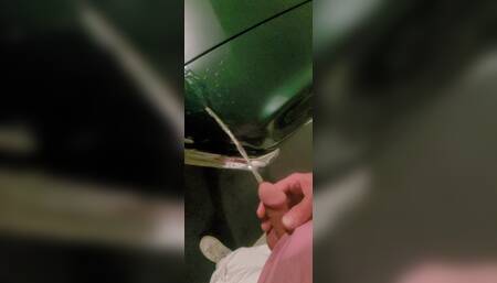 I piss on your luxury car.