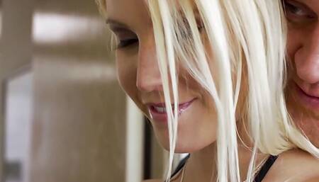 Sweet College Girl with Big Tits gets sugar daddy to take care of her