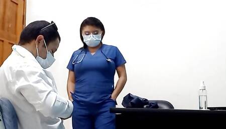 went viral again!! Nurse asks her patient for sex in the medical appointment office, guess what happened?