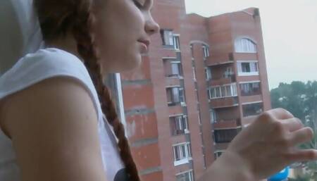 Finally she can fuck and Svetlana Topol a slutty Russian with a shaved pussy enjoys having a cock inside her pussy