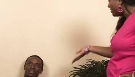Janae Fox Is A Turned On Ebony Babysitter