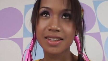 Sexy teen ladyboy hard nailed
