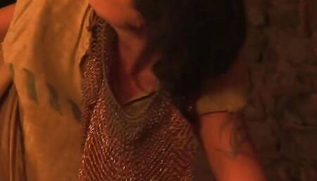 Monk group dominate girls for sex