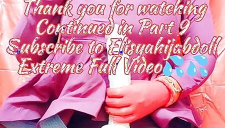 ElisyaHijabdoll  Part 8 Masturbate Dick Hard Dick Cum Shot