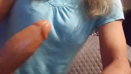 Tranny Dildo Cumshot