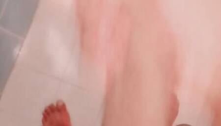 I masturbate after showering