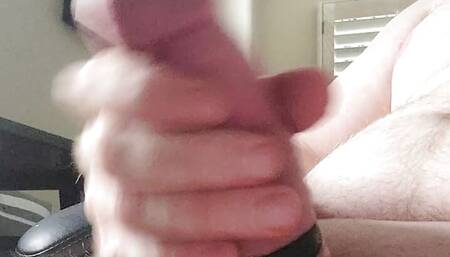 Loud verbal cumshot