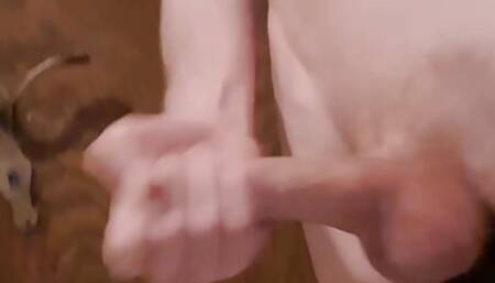 Hot body masturbates hard after workout