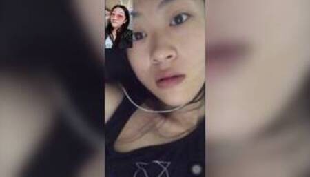 Slutty Asian Girl Guoying Strip Tease on Cam