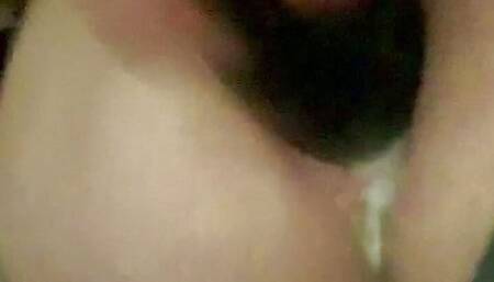 Dildo pounding sissy
