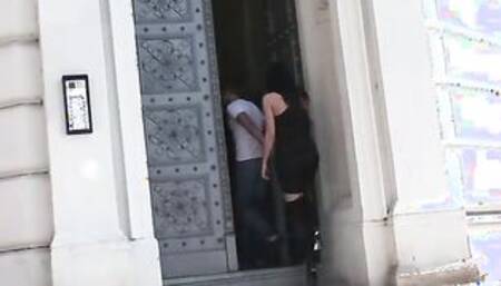 Adorable 18 Year Old Posing for Hardcore Group Sex