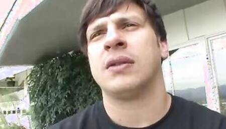 Vulgar 19 Year Mature Dark Hair Gets A Cummed Into Her Bald Cunt