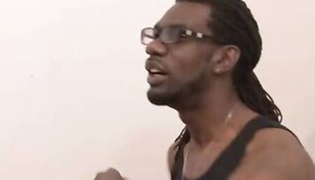 Ashley Stone Has A Turned On African Step Dad