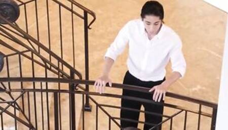 PASSION-HD Huge Cock Rich Bro Fucks Blonde Charma Kelley Into His Mansion