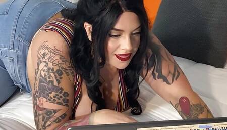 BBW Milf Sucks and Fucks All The Young College Boys On The Block