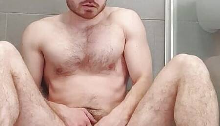 FTM squirting in the shower