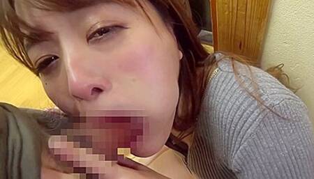 Nyh-112] Aimi Otosaki - Stick In Front Of Her Husband Part 2