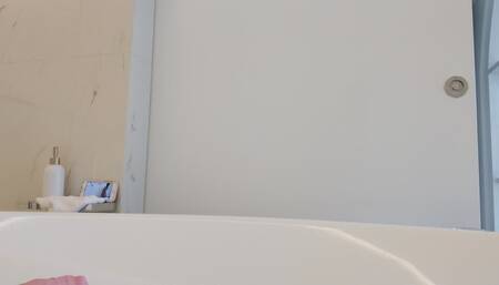 Big Nice Orgasm In Bathroom Hotel With My Toy