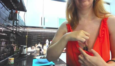 Well you have been a good slave so maybe a reward is in order...but I do need my coffee made!