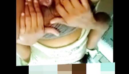 Showing my wet pussy