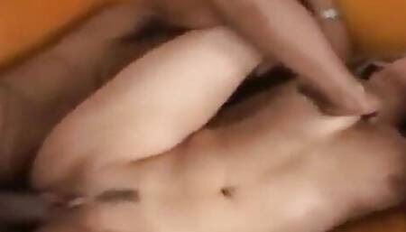 Gwen Diamond lustily savored the feeling of having each of these black studs penetrate her pink pussy