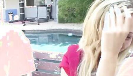 Mae Meyers Is A Very Sexual Cheerleader That Loves 2 Men At A Time