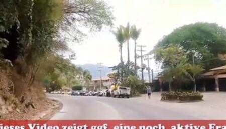 German Macho pick up two slender bitches inside holiday for 3some ffm