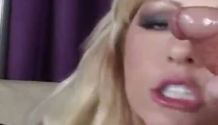 Big Tit Blonde Jessica Lynn Fucked On The Couch