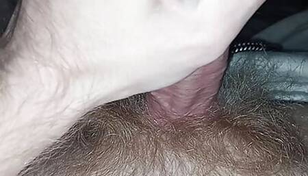 Man jerking his dick and cums