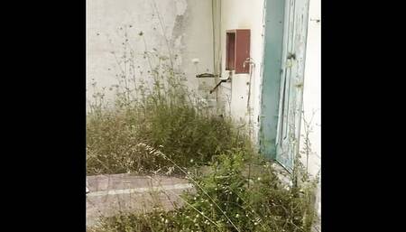 OUTDOOR EXHIB  URBEX Jerking off in an abandoned Greek Hotel