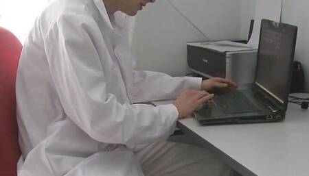 Hot blonde plumper cured by doctors huge meat