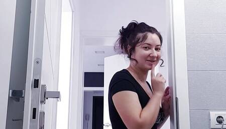 Horny Teen Needed To Masturbate While Friends Play Fifa in the Next Room