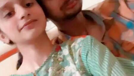 Cute Indian girl Passionate sex with her boyfriend licking pussy and kissing